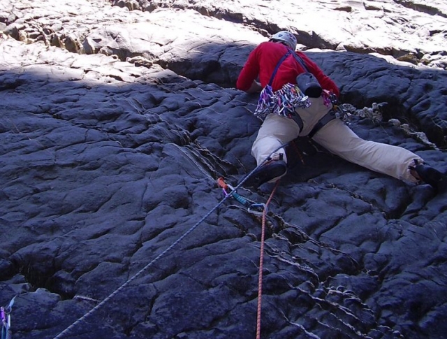 You will have to find your own holds